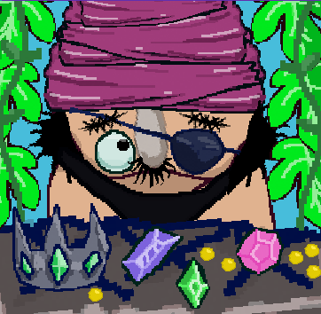 Pirate's Booty named creation